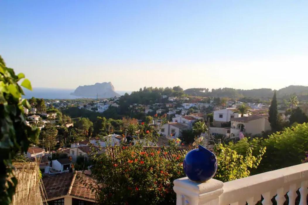 Charming Villa In Montemar With Private, Heated Pool And Sea Views Benissa Ngoại thất bức ảnh